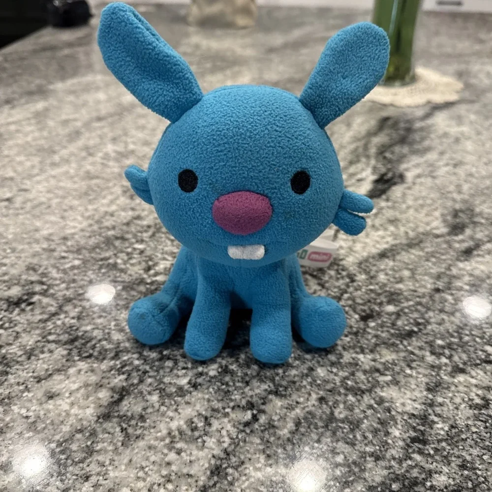 Sago Mini Jack Blue Bunny Plush Stuffed Animal Toy 6 inch SM-TY-JACPLSH-6IN